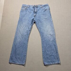 Levi's 517 Boot Cut Jeans Mens‎ W38 L30 Light Wash Denim Blue